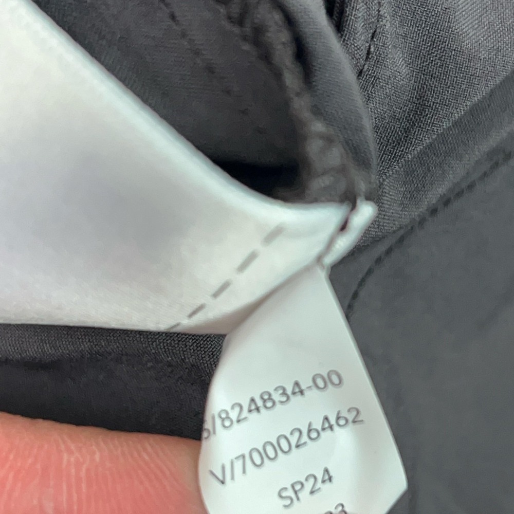 Athleta Jumpsuit Womens 10 Gray Brooklyn Utility Wide Leg Zip Pockets Travel - Picture 14 of 16